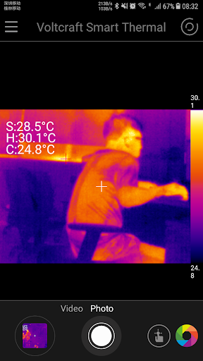 Android application Voltcraft Smart Thermal screenshort