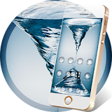Hourglass theme Whirlpool sea theme icon