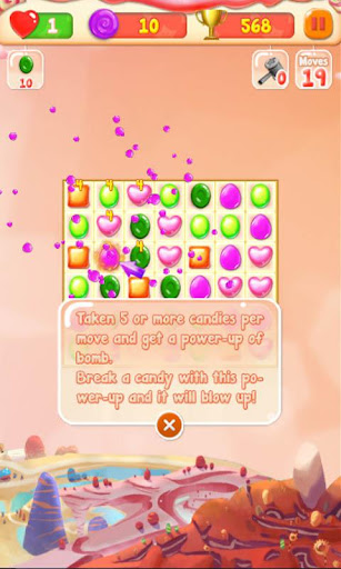 Android application Candy Buster screenshort