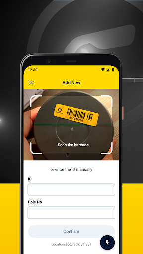 Android application Luminaire Picker screenshort