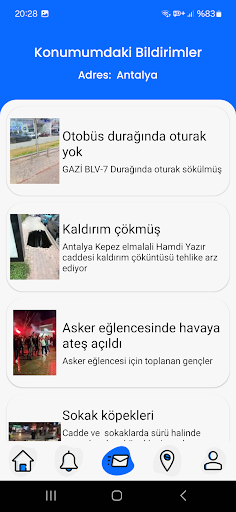 Hızlı Bildir Screen 3