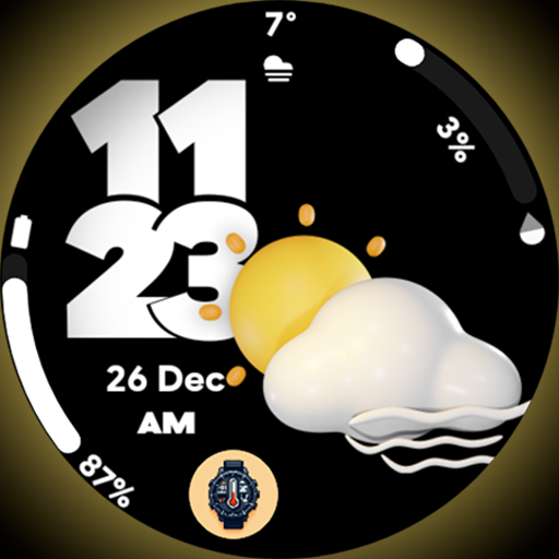 Pixel Weather 2 - Watch face Logo