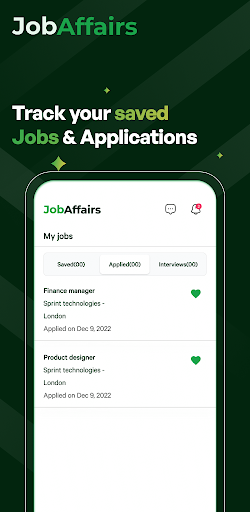 JobAffairs Screen 3