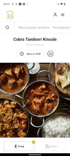 Android application Cobra Tandoori Kinsale screenshort
