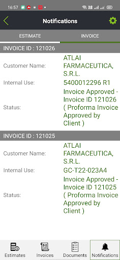 vertical workflow Screen 3