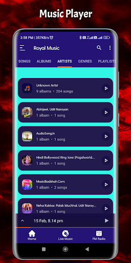 Royal Music Player Screen 2