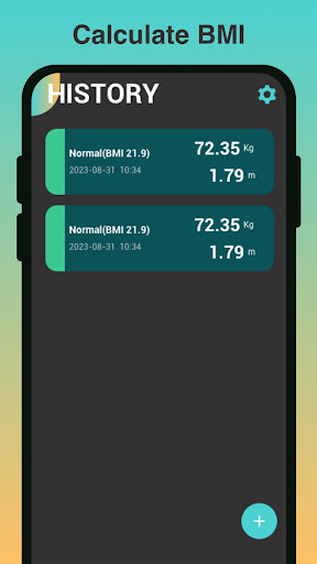 BMITrackr Screen 3