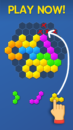 Hex Puzzle: Hexagon Merge Bloc - Screenshot 3