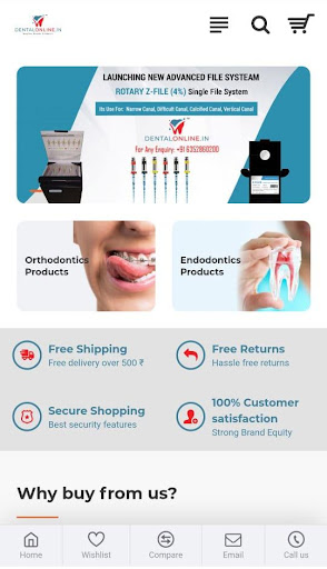 DENTALONLINE.IN Screen 2