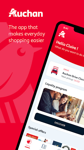 Android application Auchan screenshort