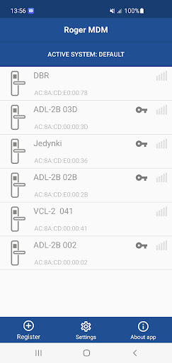 Android application Roger Mobile Device Manager screenshort