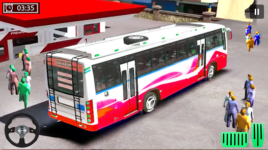 Indian Coach Driving Bus 0.3 APK + Mod (Free purchase) for Android