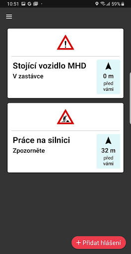 Android application C-Roads screenshort