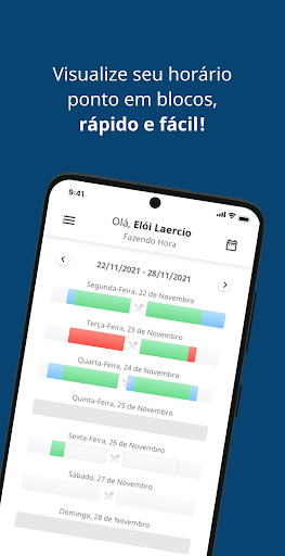 Android application Hora do Ponto screenshort