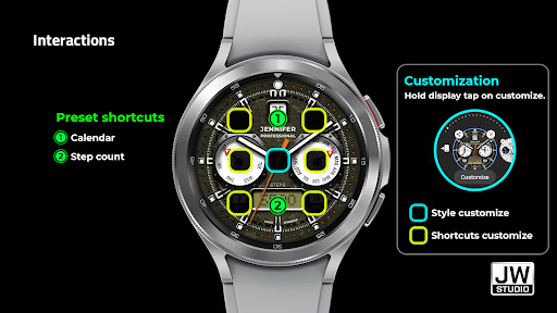 JW026 jwstudio watchface Screen 3