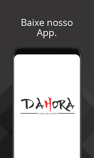Android application Dahora Sushi screenshort