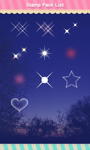 Stamp: Sparkly and See-through Screen 3