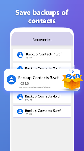 Screenshot of Duplicate Contacts Remover