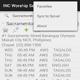INC Worship Service Directory icon