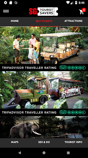 Android application Reddot SG Tourist Savers screenshort