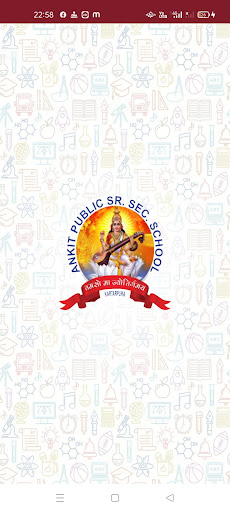 Android application Ankit Public Sr. Sec. School screenshort