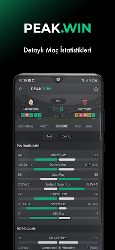 PeakWin Canlı Maçlar Screenshot