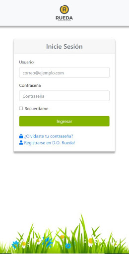 Android application D.O. Rueda screenshort
