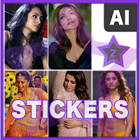 Actress Stickers - Heroine