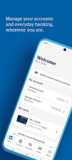 Android application Handelsbanken UK – Individual screenshort