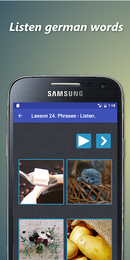 Learn german online. Screen 3
