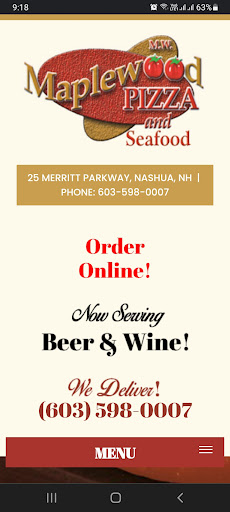 Maplewood Pizza Screen 2