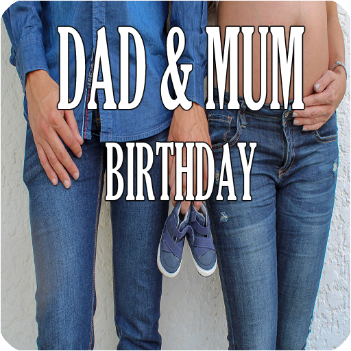 MUM & DAD HAPPY BIRTHDAY logo
