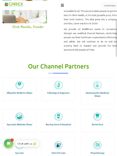 Carex India Screen 3