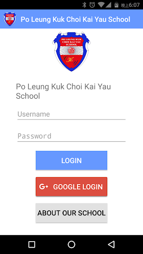Android application PLKCKY School App screenshort