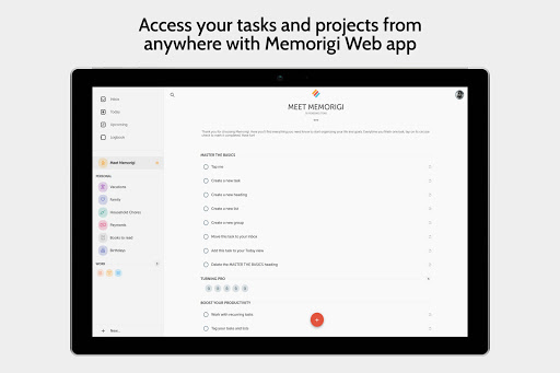 Memorigi: To-Do List & Tasks - Productivity - apps