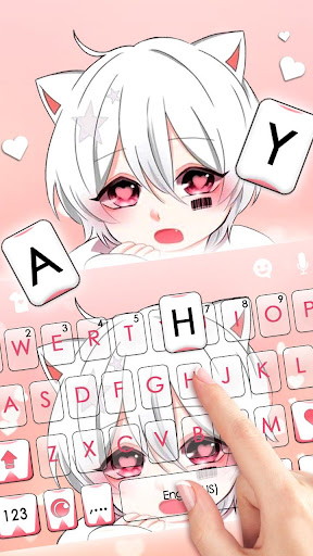 Cute Cat Boy Theme Screen 2