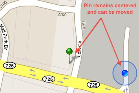 GPS Location Screen 3