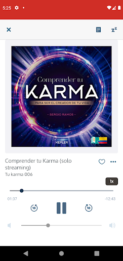 Android application Audiomol screenshort