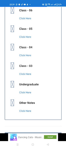 PK SCHOOL NOTES Screen 2