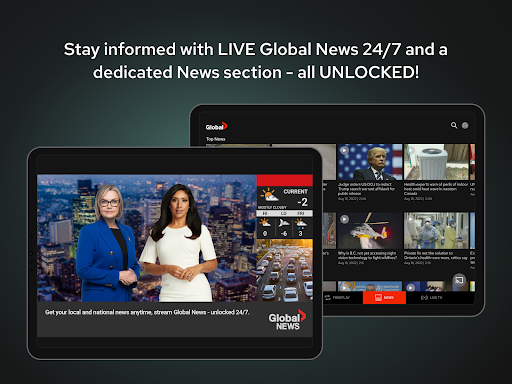 Global TV screenshot
