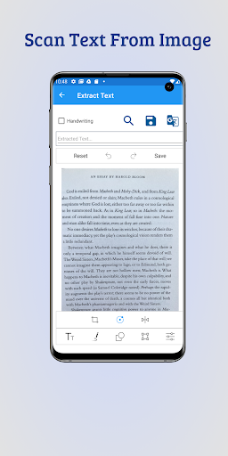 Android application Text Extractor (OCR) screenshort
