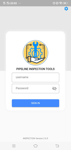 Android application Giore Inspection screenshort
