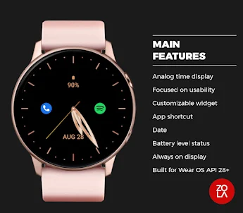 Rose Gold Prime Watch Face