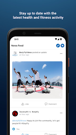 BodyFly Fitness Screenshot 3 - AppWisp.com