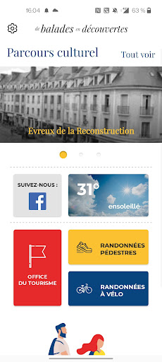 Android application De Balades en Découvertes screenshort