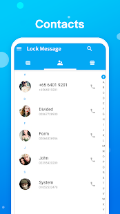 Lock Message Screenshot
