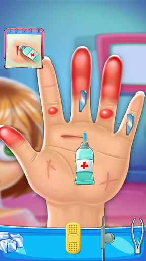 Hospital Games 3d- Hand Doctor Screen 2