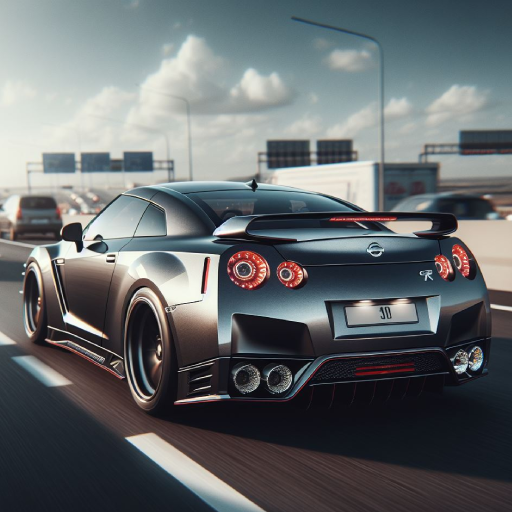 Drift Masters: GTR R35 Nissan logo