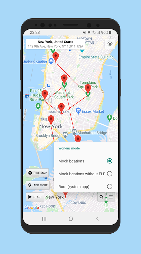 Pengubah Lokasi - Lokasi GPS Palsu dengan Joystick