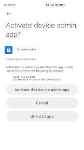 Fast Screen Locker - a plugin